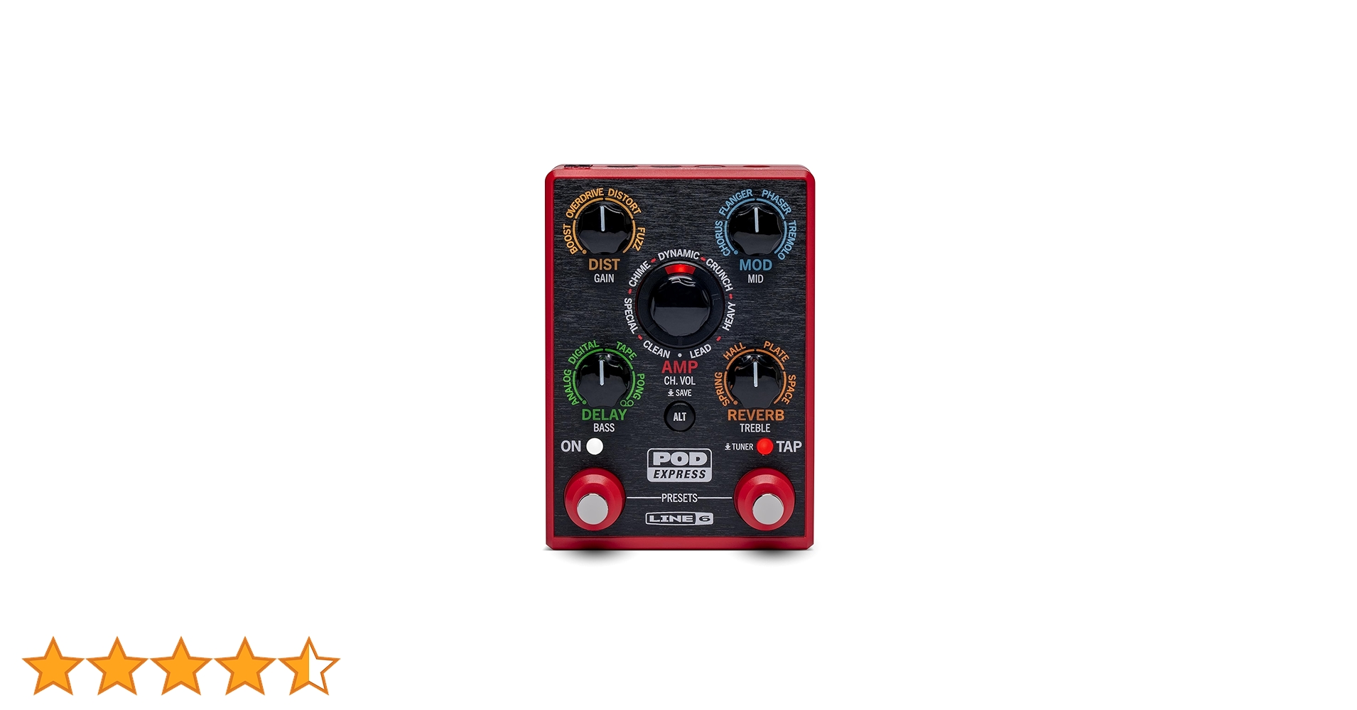 Line 6 POD Express Guitar Multi Effects and Amp Modeling